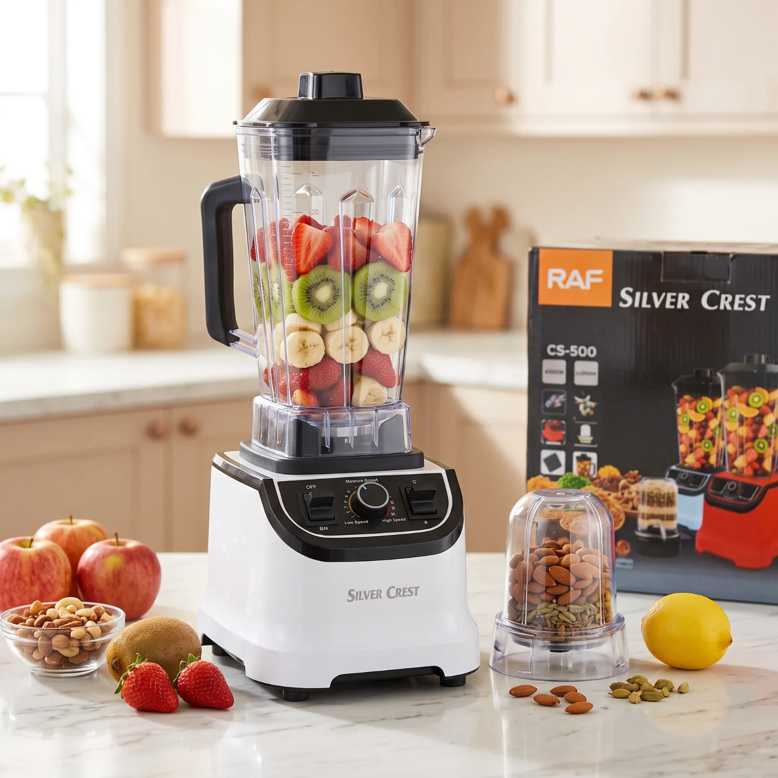 Silver Crest 2000W Commercial Smoothie Blender, image 1 of 1